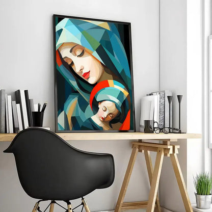 Picasso Painting Calligraphy Canvas Poster: Crease Free Waterproof Durable All Space Wall Decor