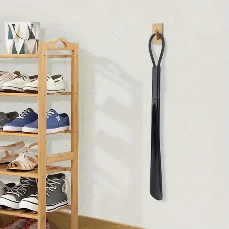 1pc Long Plastic Shoe Horns Spoons Wearing Shoe