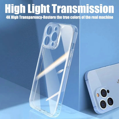 iPhone Clear Transparent Case Silicone Cover