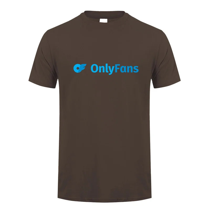 Onlyfans T-Shirt Short Sleeve Funny Graphic 100% Cotton