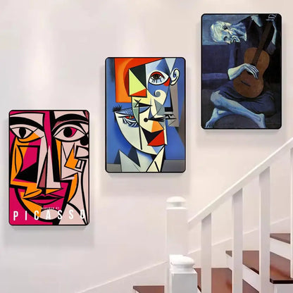 Picasso Painting Calligraphy Canvas Poster: Crease Free Waterproof Durable All Space Wall Decor