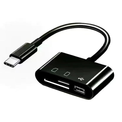 3-in-1 Card Reader Adapter Type C To SD TF Memory Card Reader USB Type C OTG Converter For Huawei Samsung Xiomi Phone Tablet