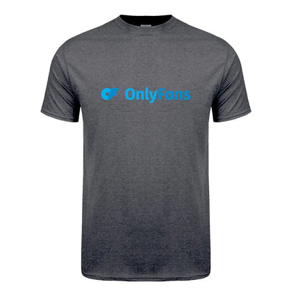 OF Onlyfans T-Shirt Short Sleeve Funny Graphic 100% Cotton