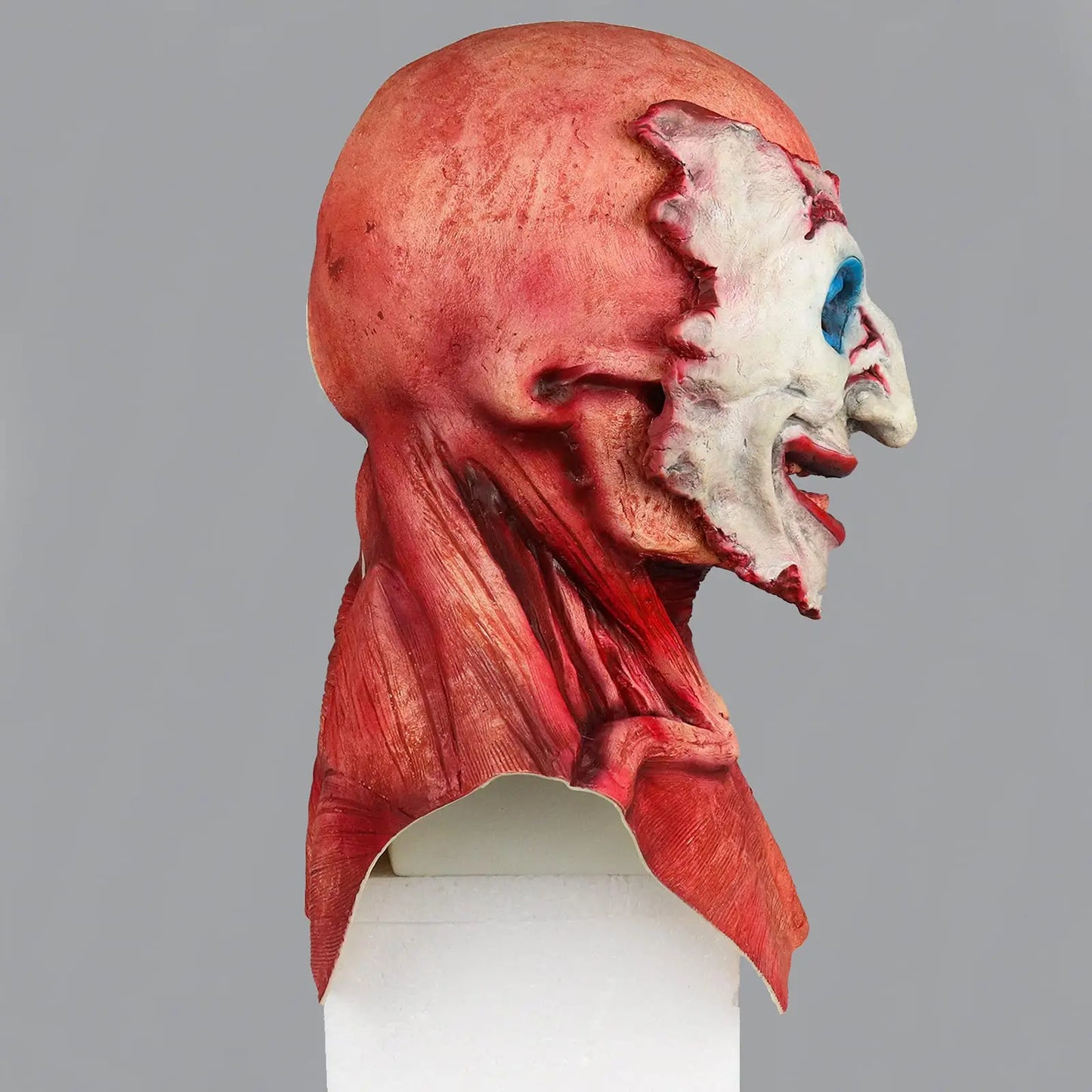 Scary Halloween Mask Tear-Off Type Skeleton Latex Mask Cosplay