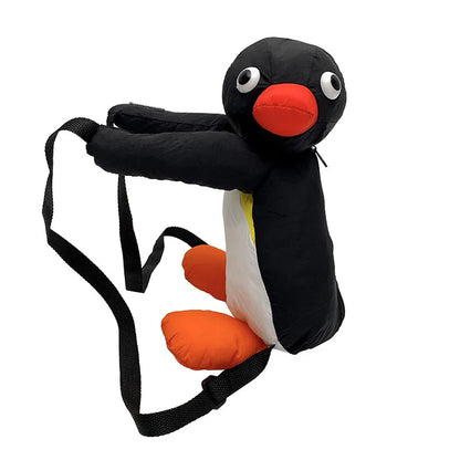 Penguin Backpack Fashion Personality Plush Children's Shoulder Bag