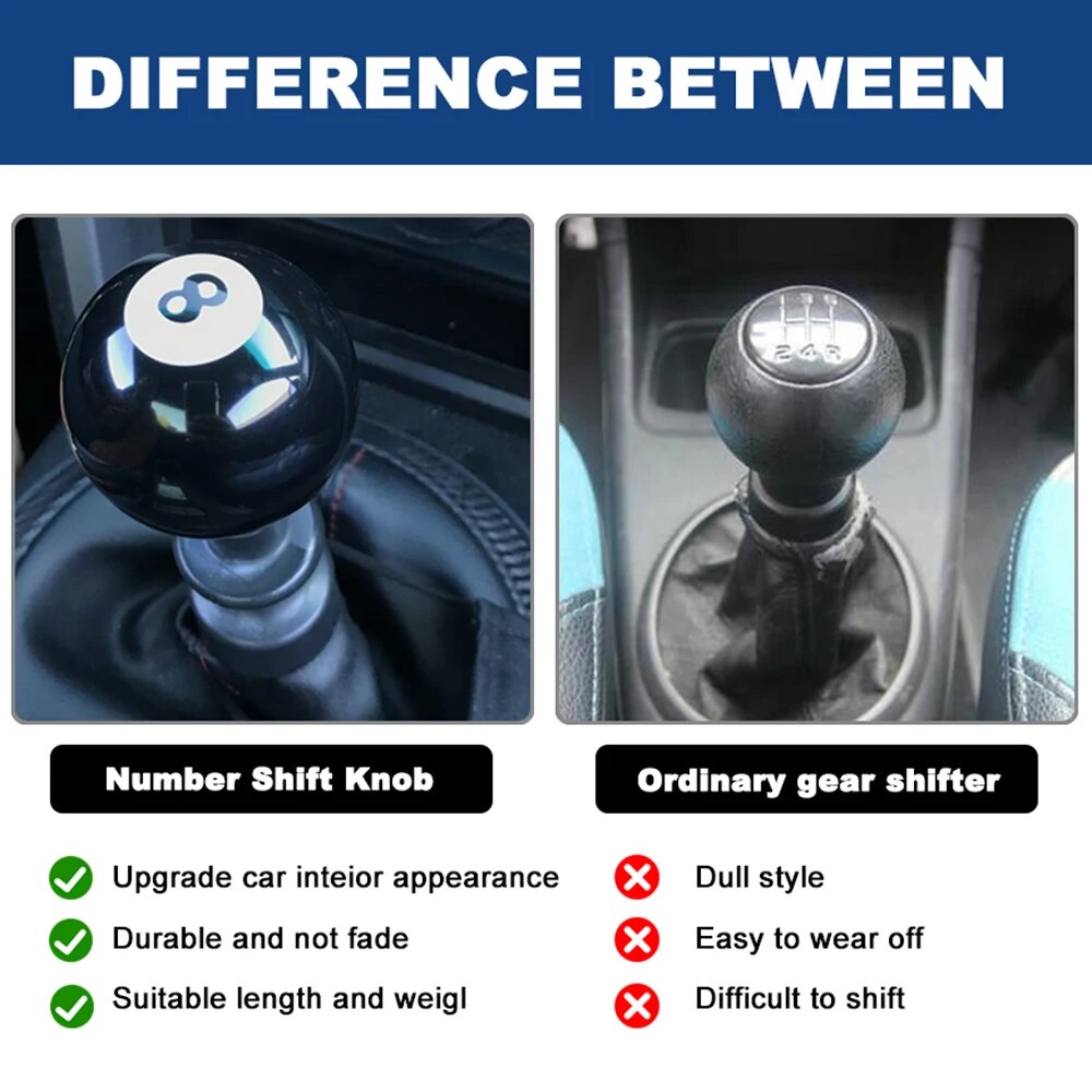 Car Gear Shift Knob Universal For Manual Transmission Gear
