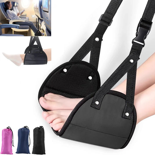 Portable Airplane Leg Plane Travel Hammock Flight Hanger for Planes Train Office