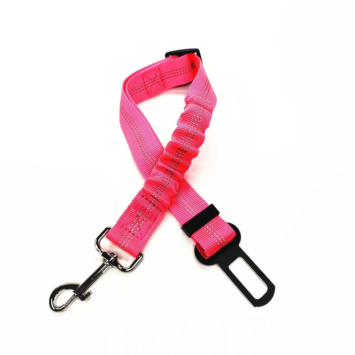 Pet Dog Seat Belt Adjustable Travel Car Safety Harnesses Lead Restraint Reflective Strap