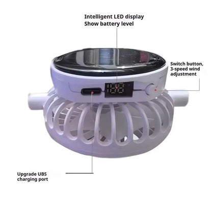 Breathable Sunhat Fan USB Charging Outdoor