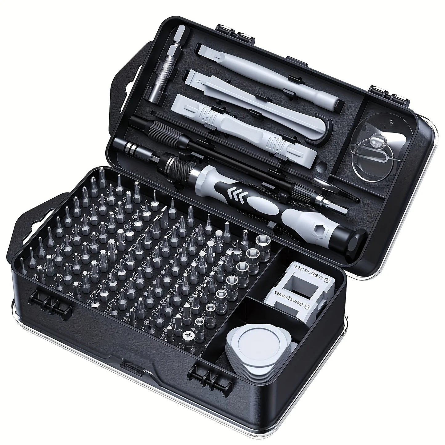 115-in-1 Magnetic Screwdriver Set, High Hardness Multifunctional Repair Tool Kit with Special-Shaped Bits for Phone/PC