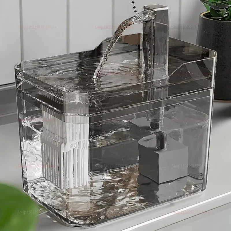 Cat Water Fountain Dispenser Filter Pet Home Drinker