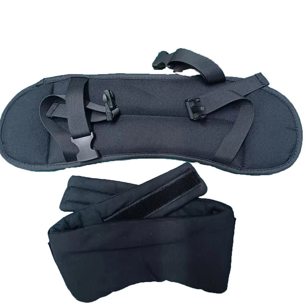 Travel Headrest Pillow Sleeping Mask Adjustable Neck Support Travel Accessories Airplane