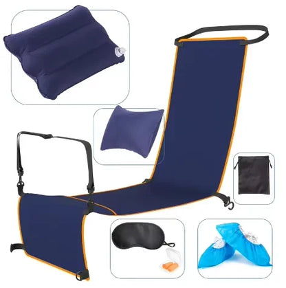 Travel Hammock Travel Sleeping Bed Bus Hammock Accessories Rests Feet Legs Sleep Artifact Plane Flight