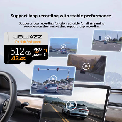 Micro SD Card Class 10 SD CARDS 128GB U3 V30 64GB 256GB 512GB  For Xiaomi Phone Camera PC