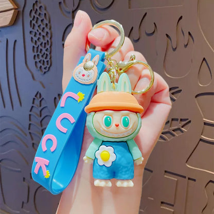 Labu Doll Key Chain Couple Schoolbag Pendant