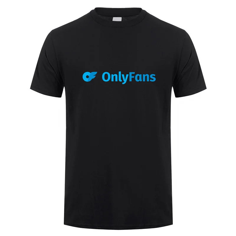 Onlyfans T-Shirt Short Sleeve Funny Graphic 100% Cotton