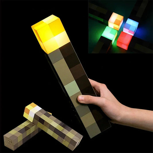 Room Decor Torch Lamp Rechargeable Handheld Adjustable Gift