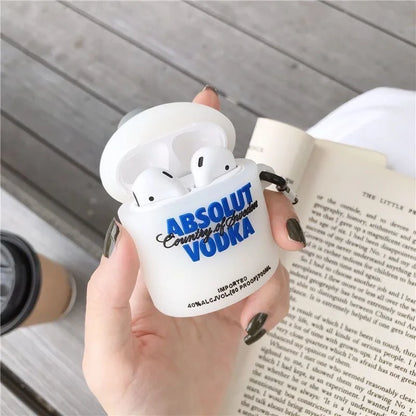 For Apple Airpods Pro 3 2025 1 4 3 2 Pro Creative Wine Bottle Headphone Case with Charm Silicon Headset Cases Airpod Pro3 Cover