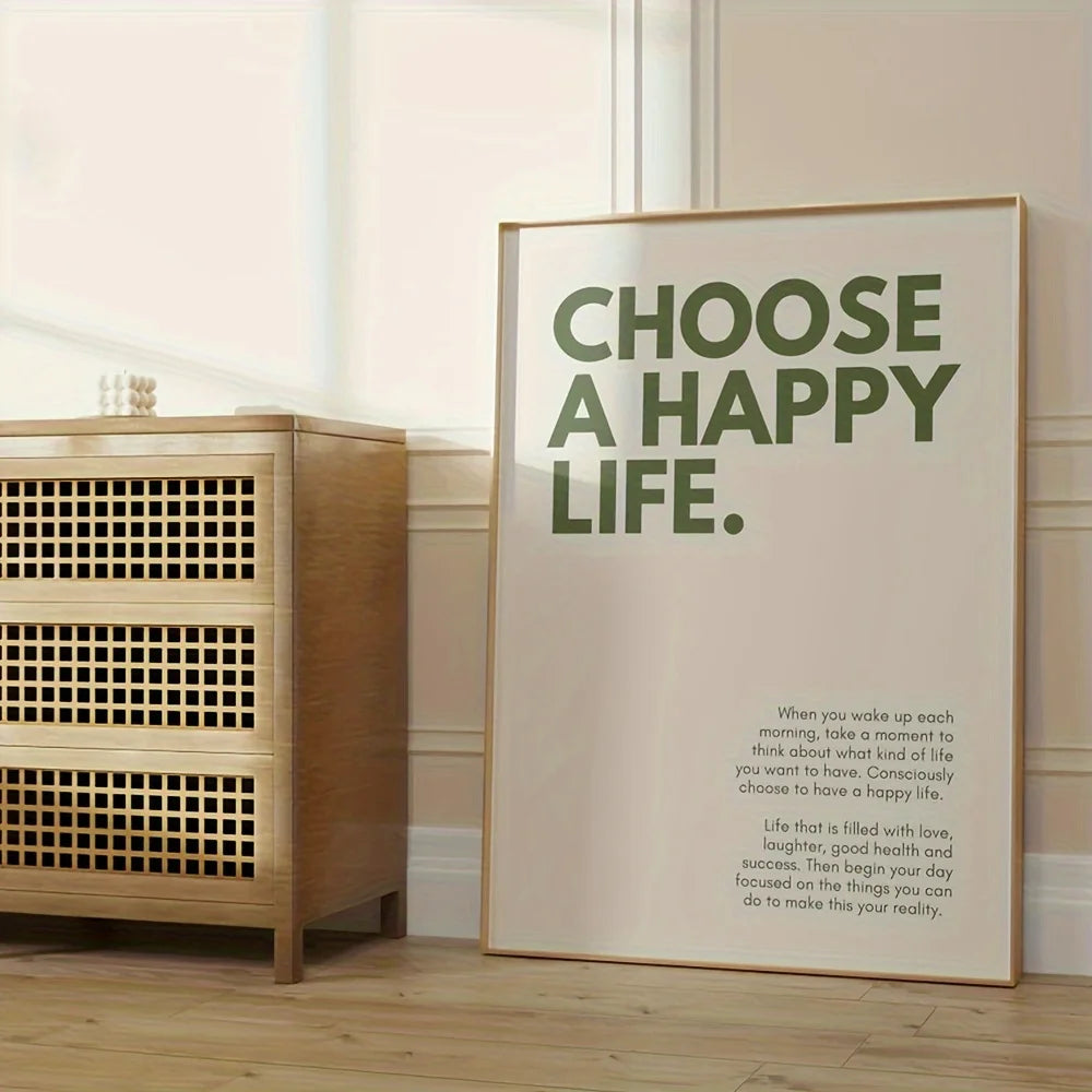 COOL PEOPLE LIVE HERE Text Poster Decor Canvas Home Decor