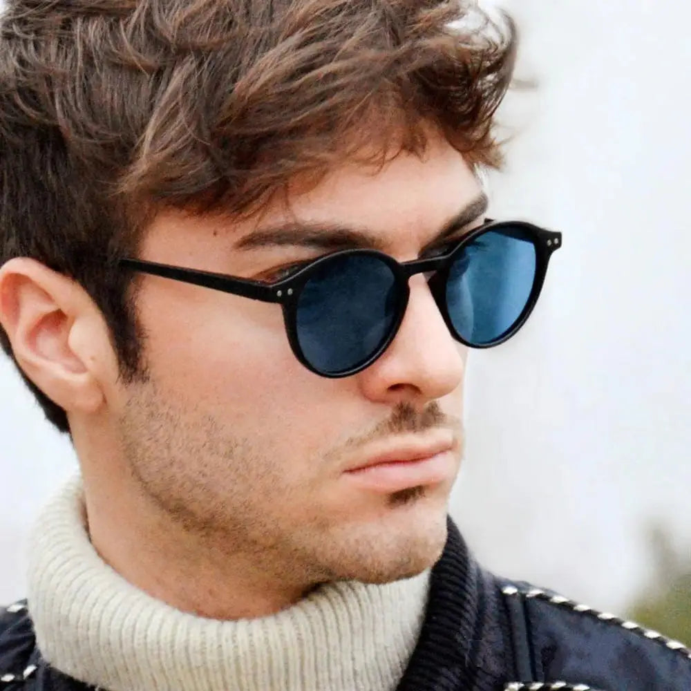 2026 Polarized Sunglasses Men Women Brand Designer Retro Round Sun Glasses Vintage Male Female Goggles UV400 Oculos Gafas De Sol