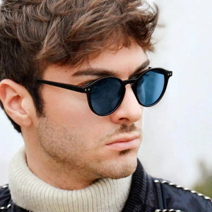 2026 Polarized Sunglasses Men Women Brand Designer Retro Round Sun Glasses Vintage Male Female Goggles UV400 Oculos Gafas De Sol