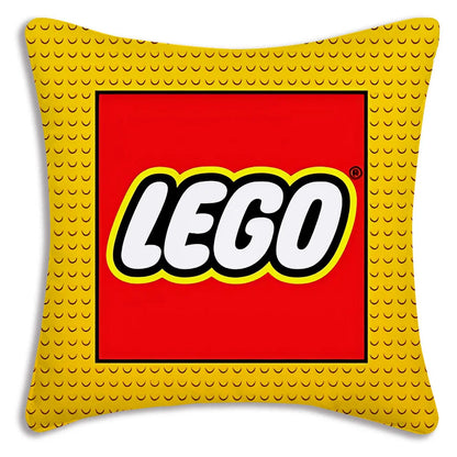 Cool For Legos Game Pillow Covers Cartoon Sofa Decorative Home Double-sided Printing Short Plush Cute Cushion Cover