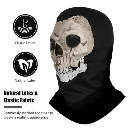 Call of Duty Ghost Skull Head Mask Cod Skeleton Modern Warfare Halloween Cosplay