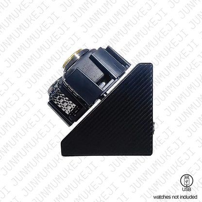 Watch Winder for Automatic Watches 3 Watches Rotating Storage Automatic Winding USB Power