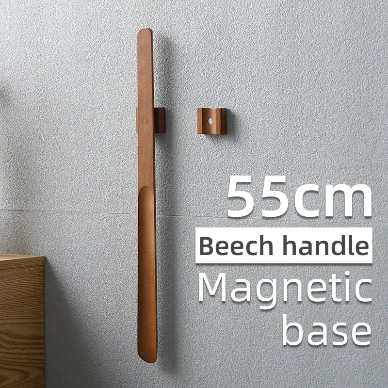 55CM Wooden Handle Magnetic Shoehorn