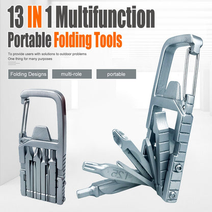 13in1 Multifunction Tool Folding Tools Keychain