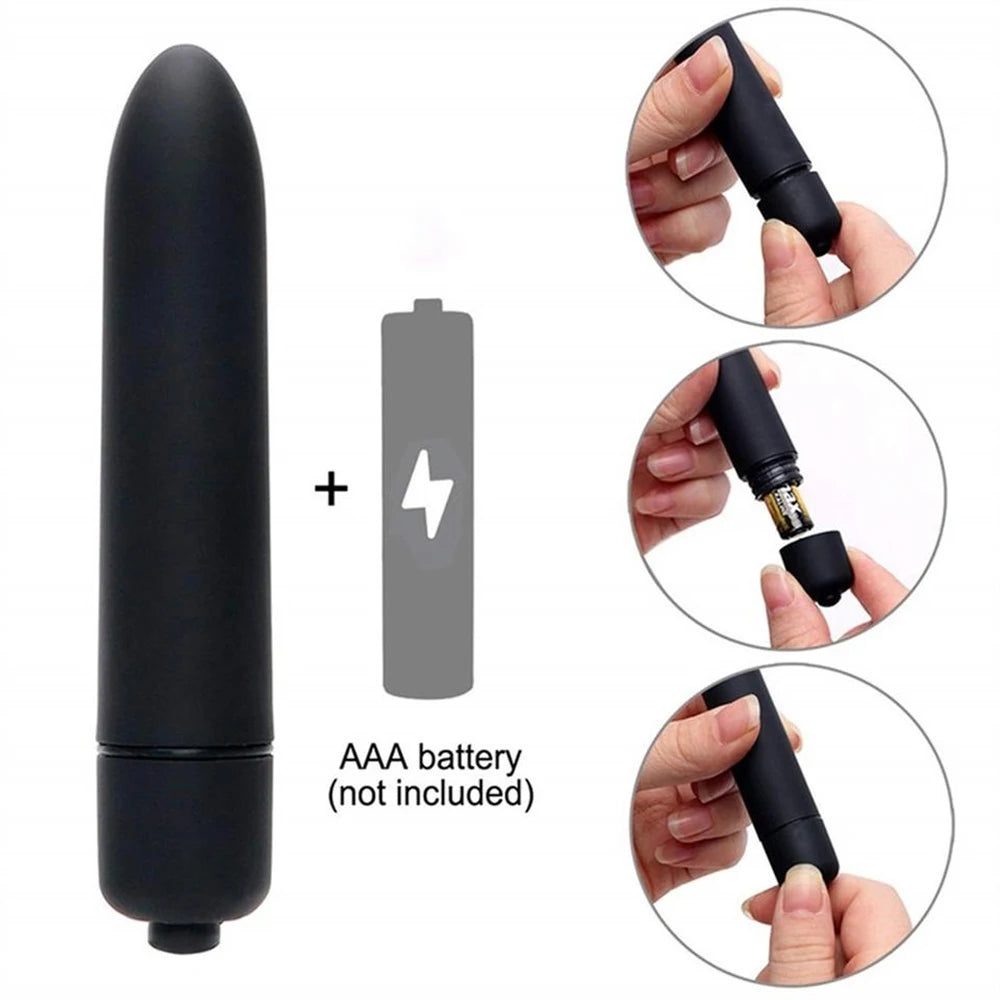 Mini Vibration Dildo Clit Sex Toy Vibrating For Women 9CM