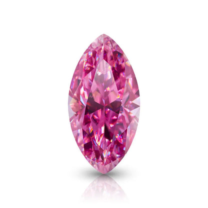 Pink Moissainte Diamond Stone 0.5ct-3ct D Color Gemstone Loose Gemstones Passed Diamond Tester GRA Certificate Ring Material