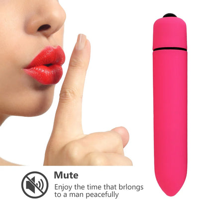 Mini Vibration Dildo Clit Sex Toy Vibrating For Women 9CM