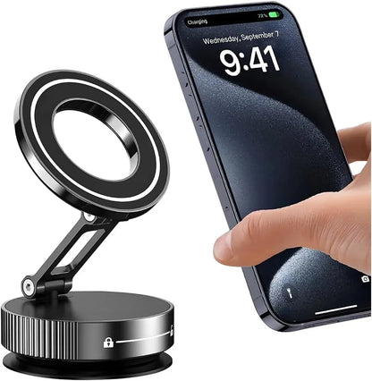 Phone Mount Nano Gel 360° Vacuum Magnetic Car Phone Holders