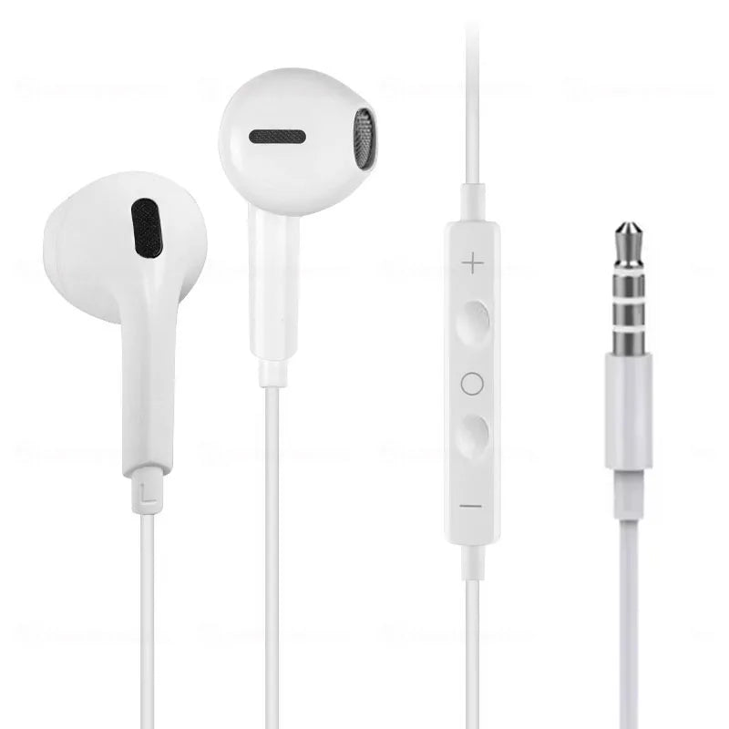 Earphones Type-C Earbuds Apple Lightning Headphones Iphone Samsung