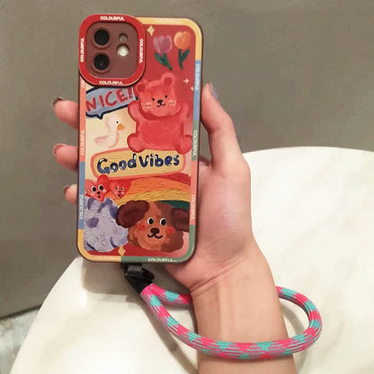 Secure Your Phone: Anti-Theft Wrist Strap & Keychain