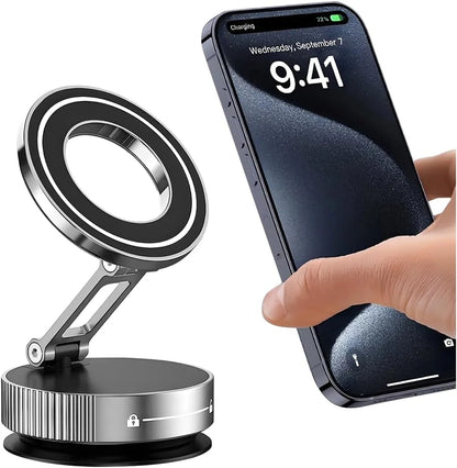 Phone Mount Nano Gel 360° Vacuum Magnetic Car Phone Holders