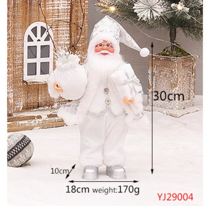 Christmas Holiday Home Decor Santa Claus 30cm