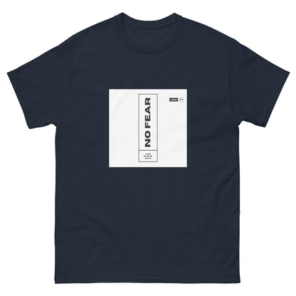 NO FEAR - LDD Official Cotton Navy Black T-shirt Unisex