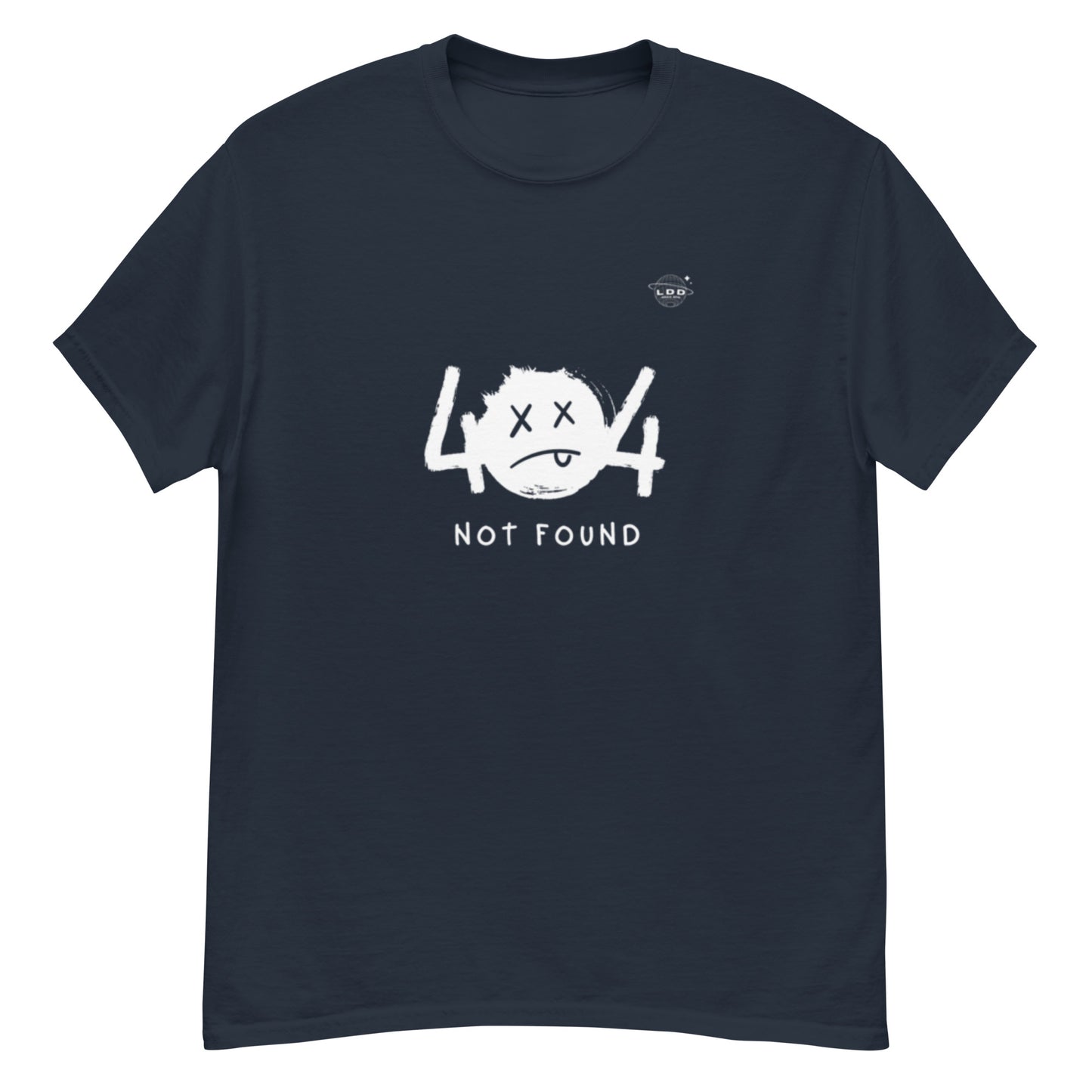 404 NOT FOUND Black T-Shirt LDD Official 2024